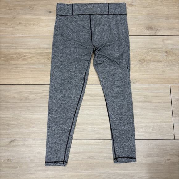 Adidas Women’s XL ClimaLite High Rise Leggings Ankle Gray Pull On 27” Inseam - Picture 6 of 13